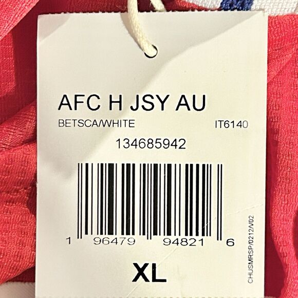 Adidas Arsenal Home 24/25 Men’s Size L-XL Red Blue White Authentic Soccer Jersey - Picture 13 of 13